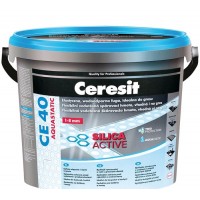 Затирка д/швов Ceresit CE40 Cream Silica Active, 2 кг (персик) /№28/