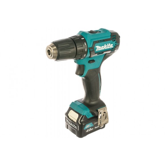 Аккумуляторная дрель-шуруповёрт Makita DF333DWME CXT.,12В.,(2х4.0Ач,з/у).,1700об.м.,0,8-10мм, 30/14Н