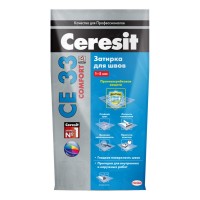 Затирка д/швов Ceresit CE33 Comfort Kiwi, /№67/2кг/12/ (киви)