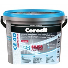 Затирка д/швов Ceresit CE40 Graphite Silica Active, 2 кг (графит) /№16/