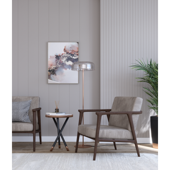 Панель МДФ Classic STELLA De Luxe 2700х200х6 Sandgrau (упак. 8 шт.)