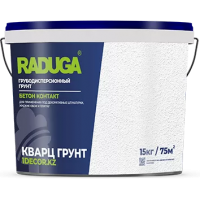 Грунт Кварц Бетон Контакт "Радуга-30" грубодисп. акрил,  7кг