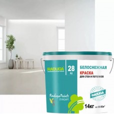 Краска "РАДУГА 28 ЭКО Белоснежная"  24кг