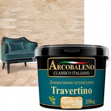 Штукатурка декоративная "Arcobaleno Travertino", 25кг
