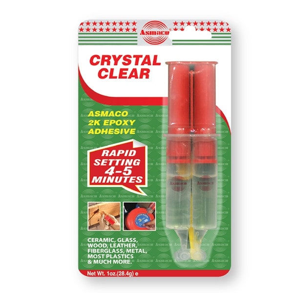 Эпоксидный клей кристально прозрачный (28,4гр шприц)